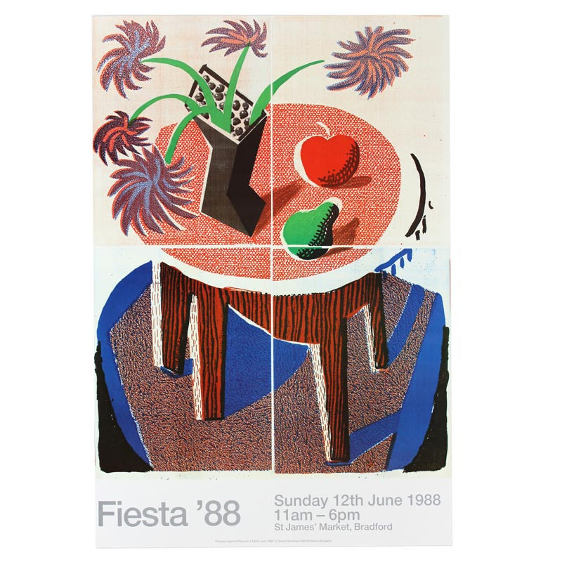 Fiesta '88 (Bradford Festival) Exhibition Poster