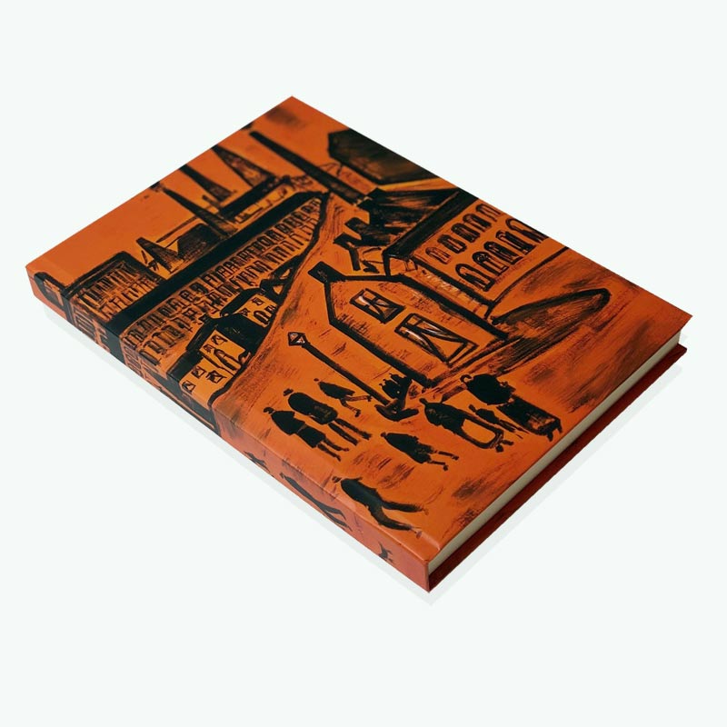 Fire and Flume notebook by Kitty North