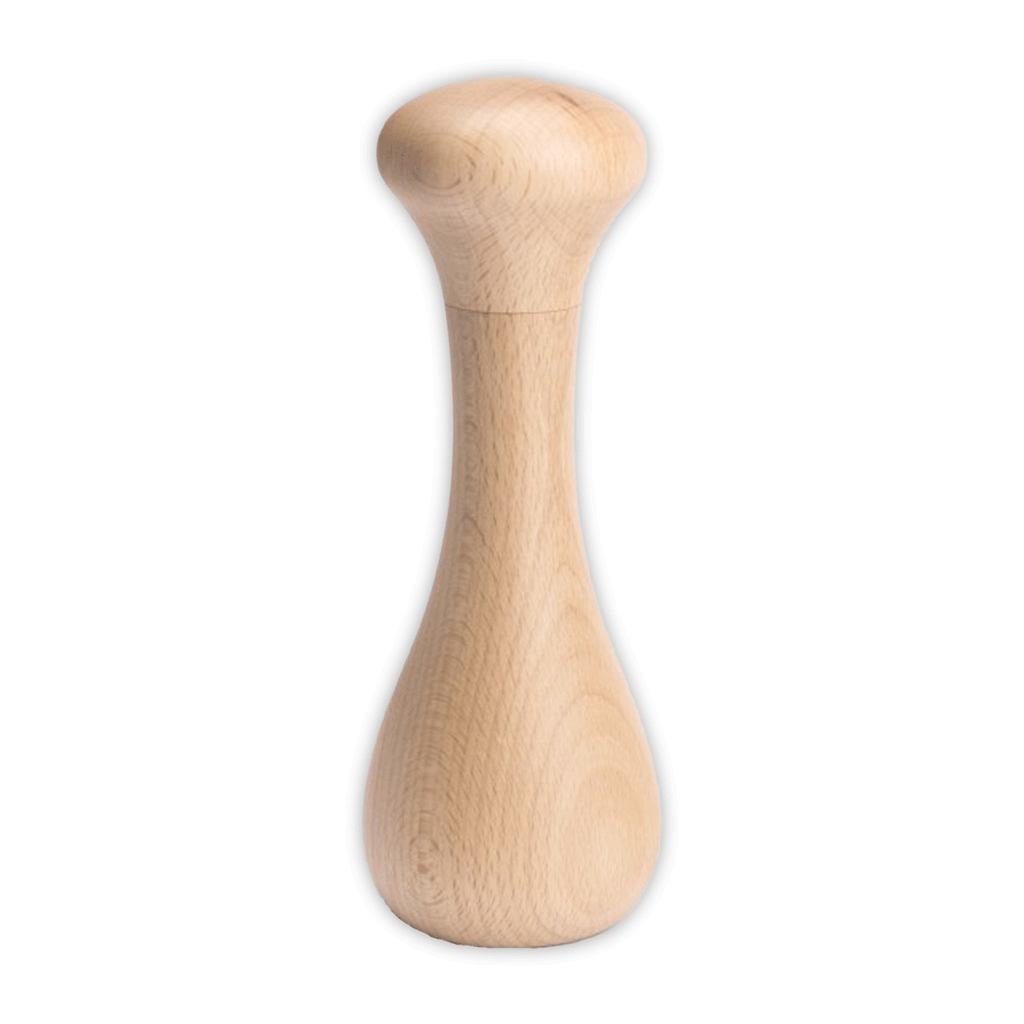 Flo Grinder - Beech - large des. Alex Muspratt Williams (made by Wireworks)