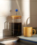 French Press Coffee Maker des. George Sowden for Hay -  Clear, 1 litre