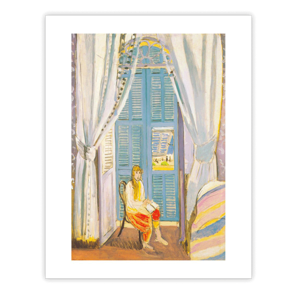 French Window at Nice, late 1919 poster by Henri Matisse