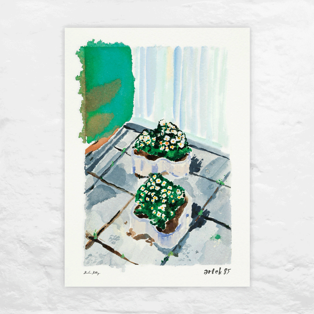 Garden as a Room poster by Karoliina Hellberg (Artek 85th anniversary poster)