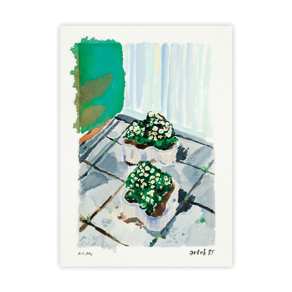 Garden as a Room poster by Karoliina Hellberg (Artek 85th anniversary poster)