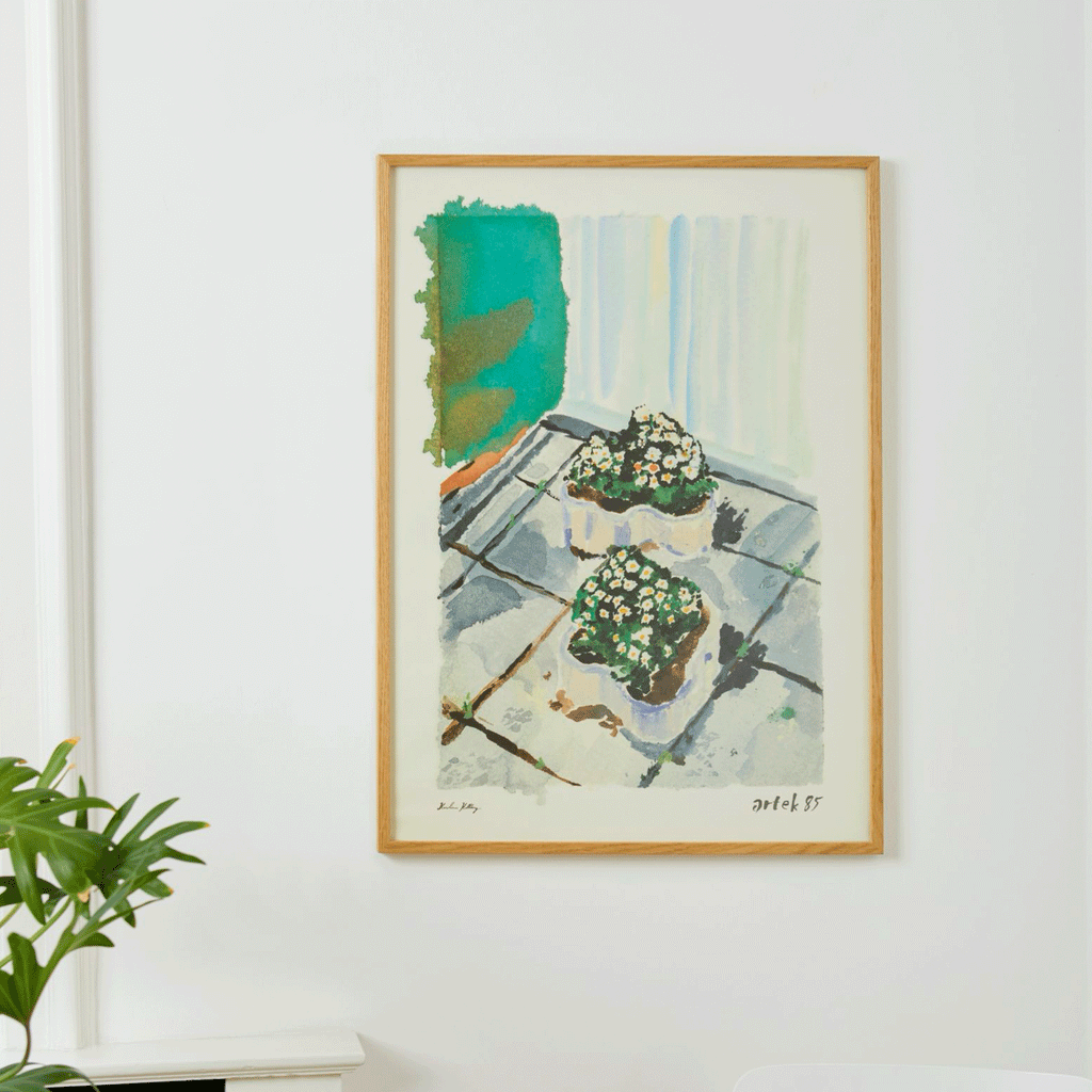 Garden as a Room poster by Karoliina Hellberg (Artek 85th anniversary poster)