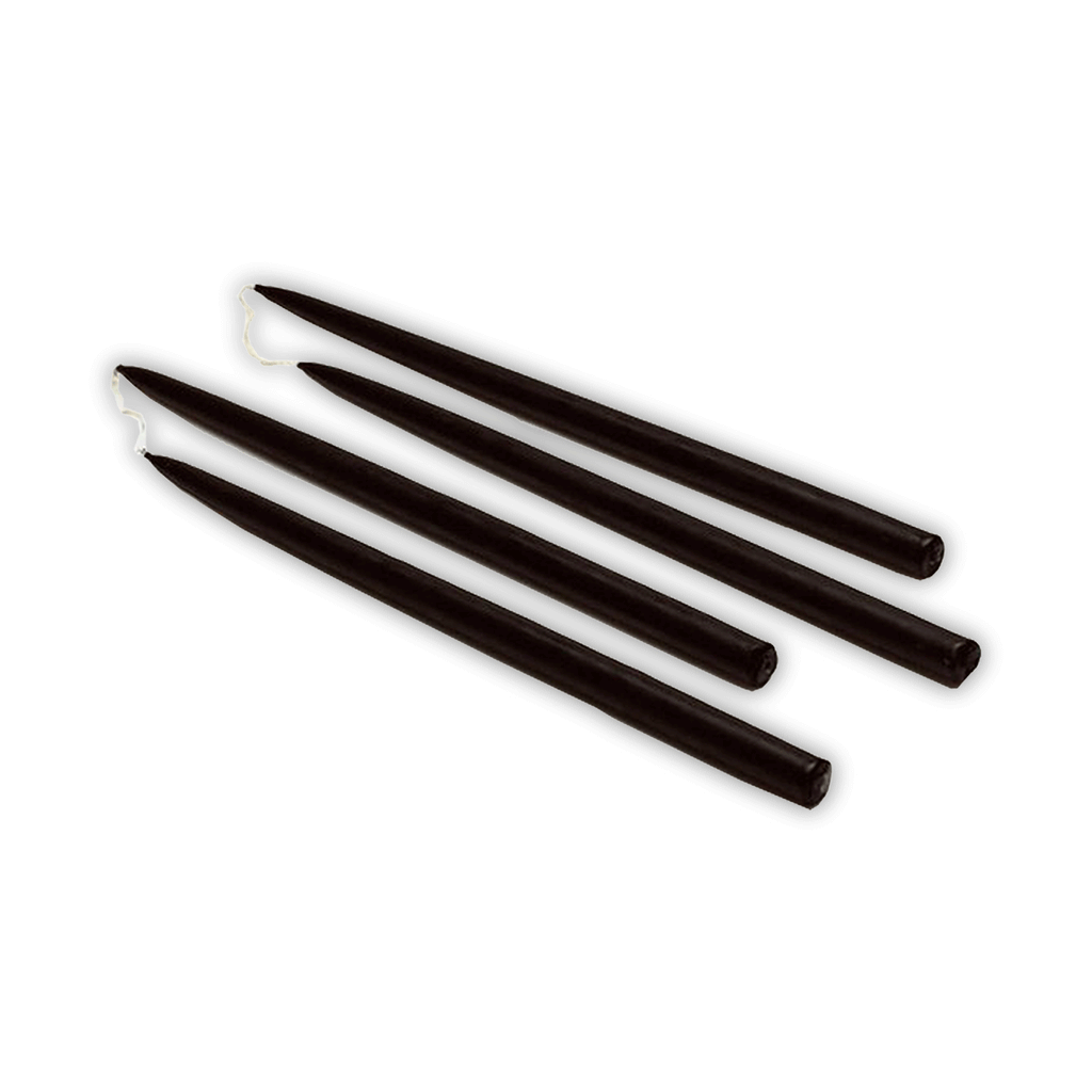 Candles for Gemini candleholder - pack of 4 - black