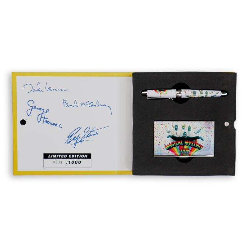 The Beatles Magical Mystery Tour Limited Edition Pen and Card Case (numbered edition of 1000)