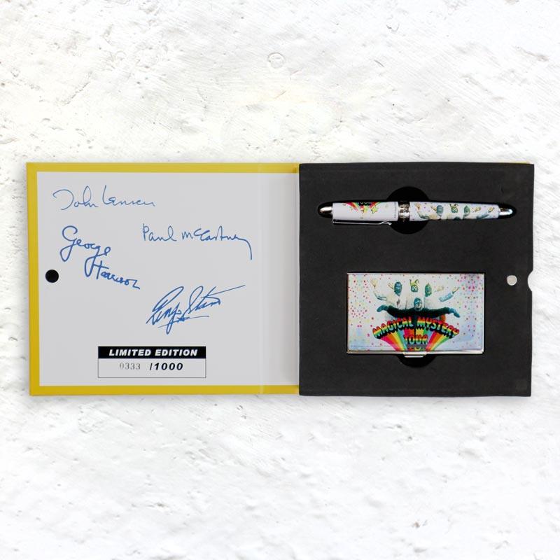 The Beatles Magical Mystery Tour Limited Edition Pen and Card Case (numbered edition of 1000)