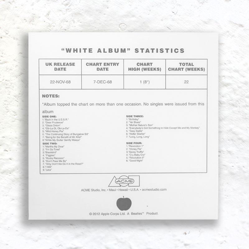 The Beatles The White Album Limited Edition Pen and Card Case (numbered edition of 1000)