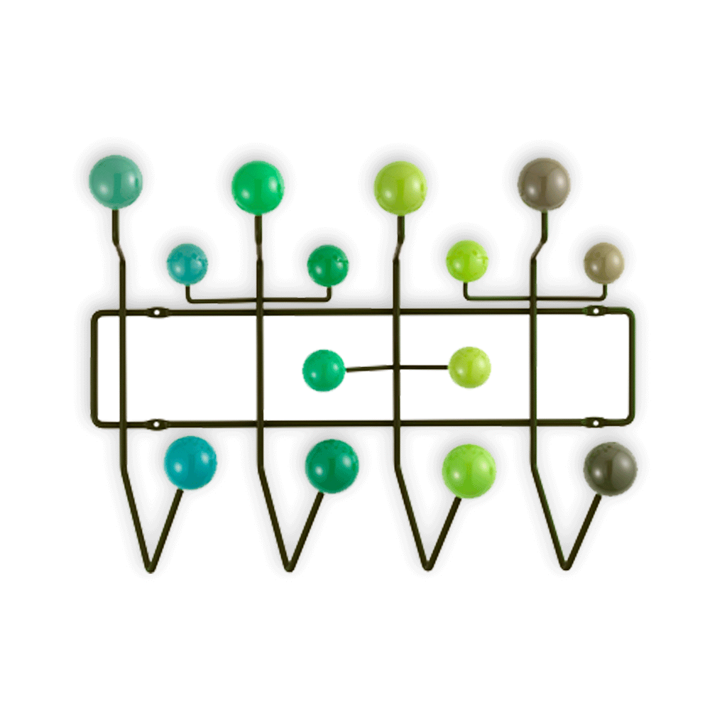 Hang It All (green), des Charles and Ray Eames, 1953