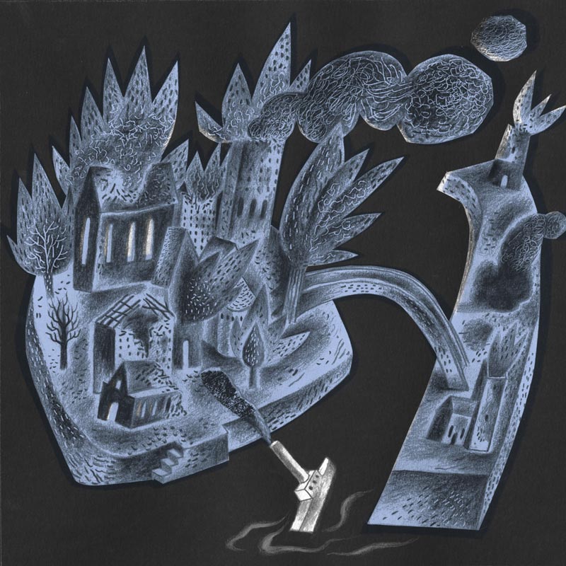 Hansel and Gretel: A Nightmare in Eight Scenes by Simon Armitage & Clive Hicks-Jenkins (standard cloth-bound edition)