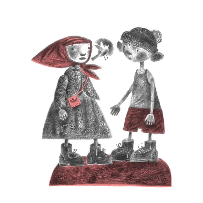 Hansel and Gretel: A Nightmare in Eight Scenes by Simon Armitage & Clive Hicks-Jenkins (standard cloth-bound edition)