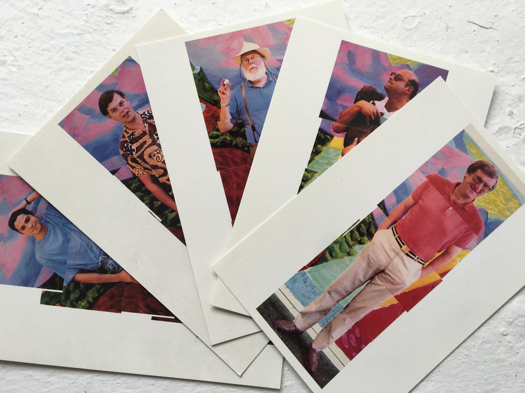 David Hockney New Electronic Snaps Postcard Collection (5 Cards)