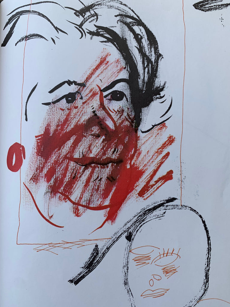 Martha's Vineyard and Other Places: My Third Sketchbook from the Summer of 1982 by David Hockney (printed in 1985)