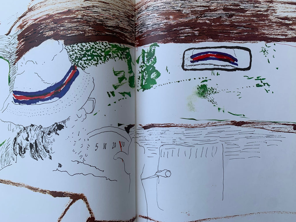 Martha's Vineyard and Other Places: My Third Sketchbook from the Summer of 1982 by David Hockney (printed in 1985)
