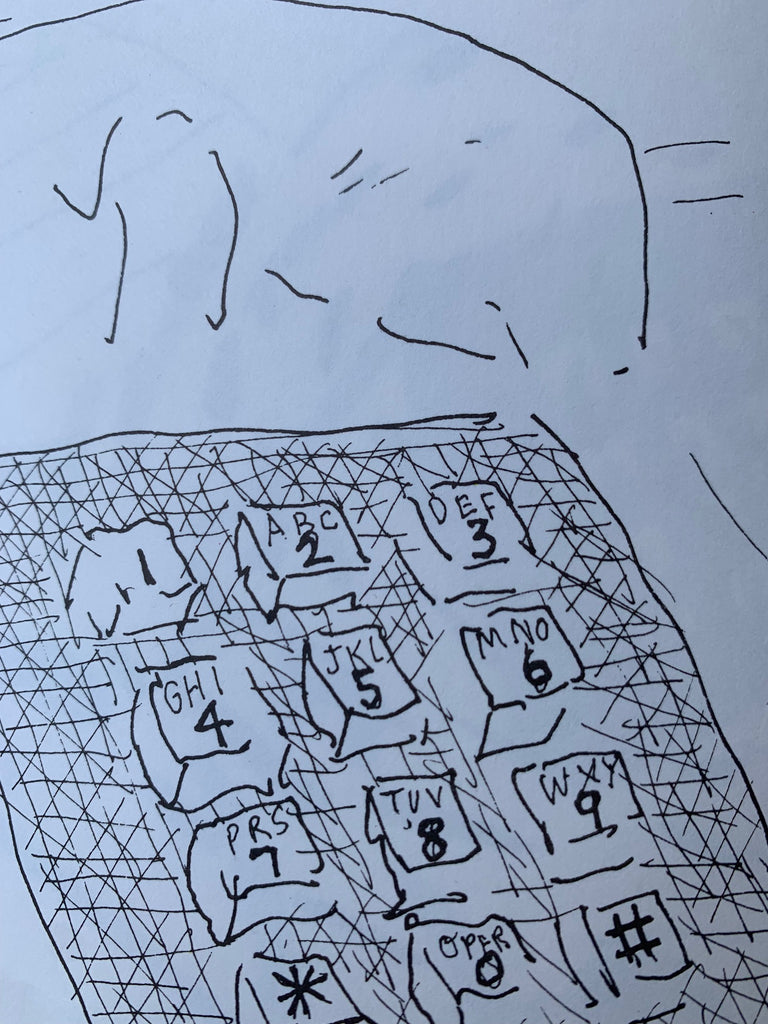 Martha's Vineyard and Other Places: My Third Sketchbook from the Summer of 1982 by David Hockney (printed in 1985)