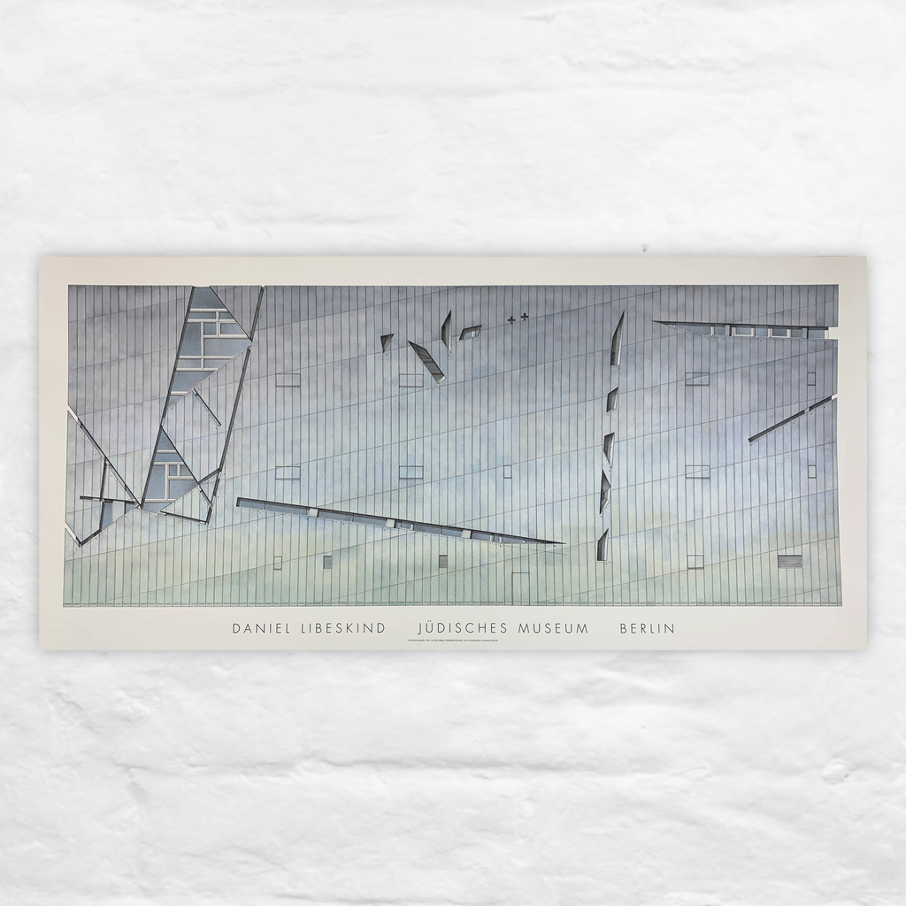 Daniel Libeskind: Jewish Museum, Berlin poster (landscape)