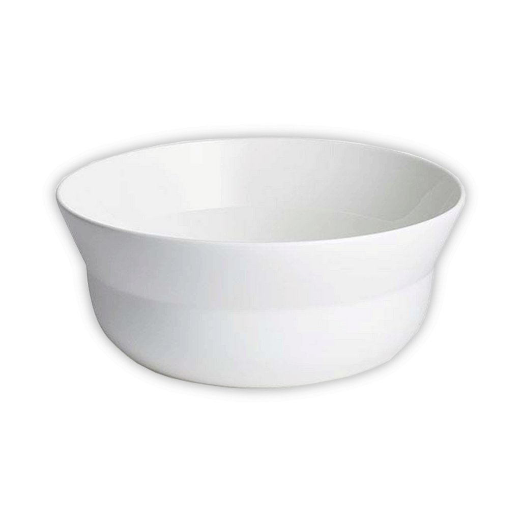 Kaolin Salad Bowl - 27cm - des. Cecilie Manz, 2016 (made by Kahler)