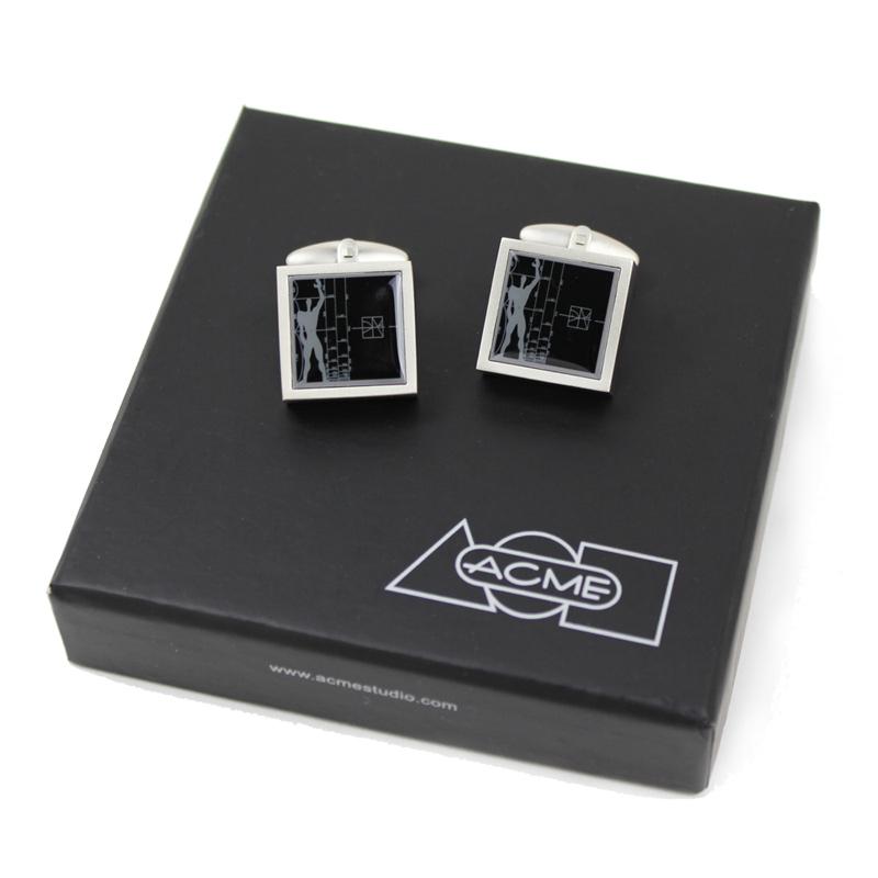 Le Modulor / Figure cufflinks inspired by Le Corbusier