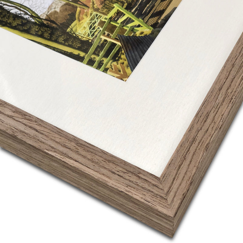 Longstone Peak by Simon Palmer - small framed print