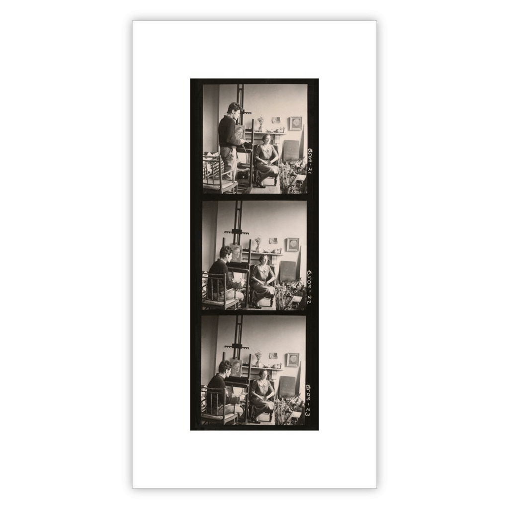 Lucien Freud & Anne Fleming, October 1950 poster by Cecil Beaton (printed on fine art paper)