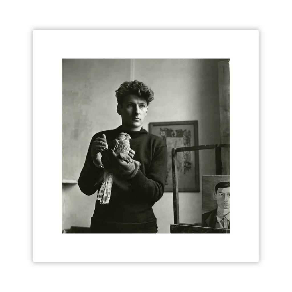 Lucien Freud, Vogue, December 1948 by Clifford Coffin (printed on gloss photo paper)