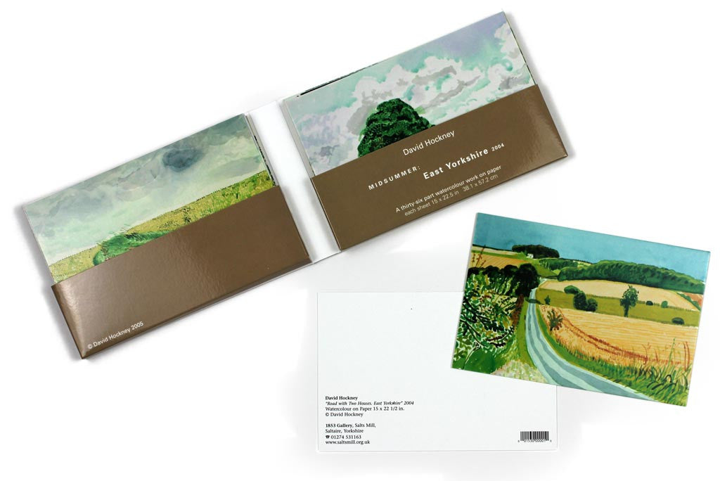 Midsummer: East Yorkshire Postcard Pack (x36) by David Hockney