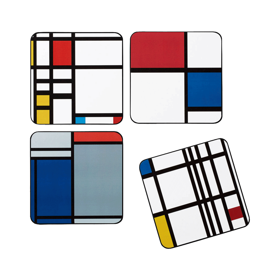 Mondrian Coasters
