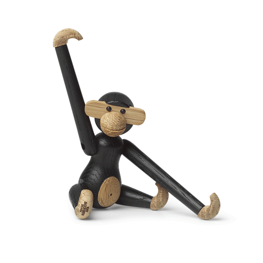 Mini Monkey - Dark-Stained Oak (des Kay Bojesen, 1951)