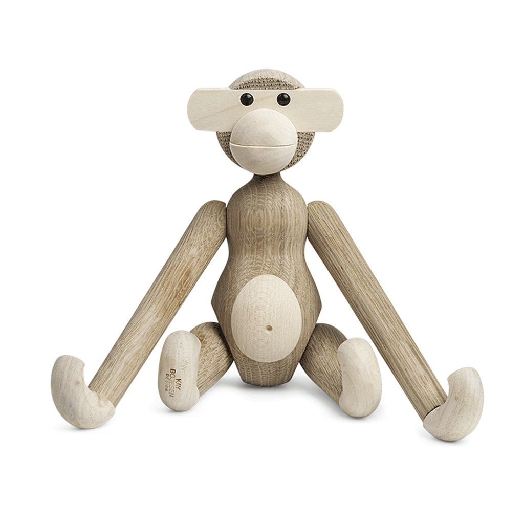 Monkey - small - oak and maple (des Kay Bojesen, 1951)