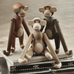 Monkey - small - oak and maple (des Kay Bojesen, 1951)