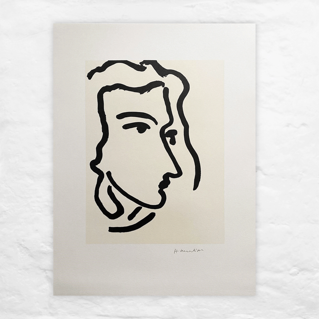 Nadia Regardant a Droite (1948) poster by Henri Matisse