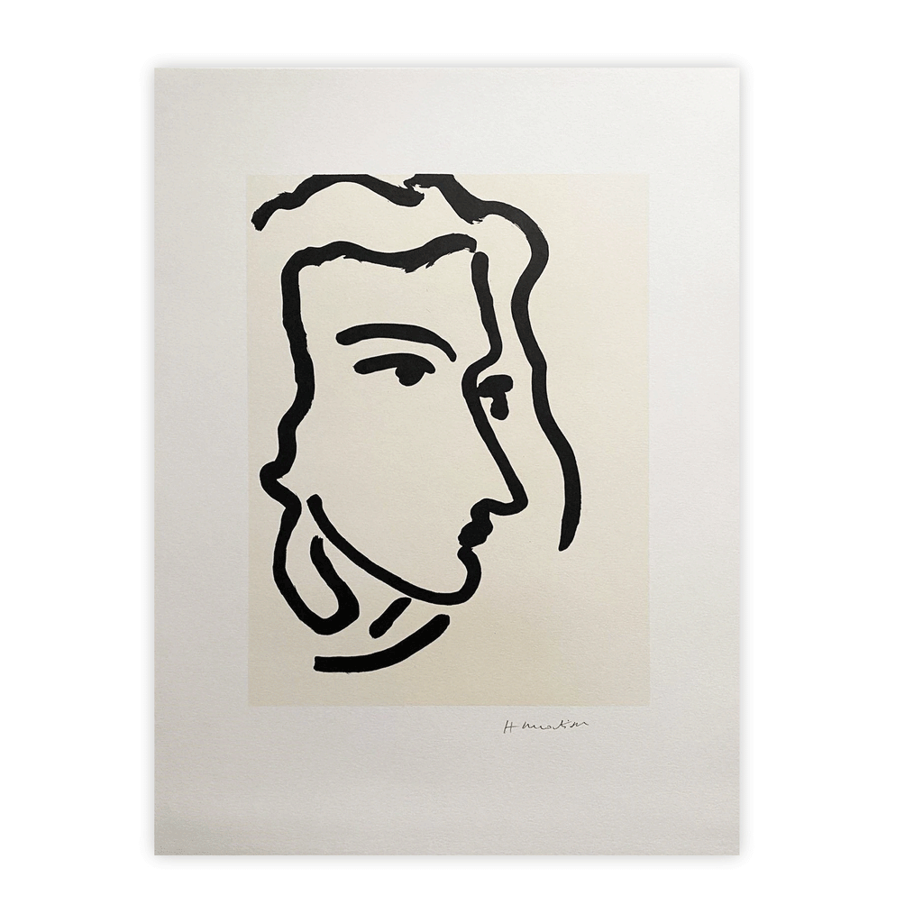 Nadia Regardant a Droite (1948) poster by Henri Matisse