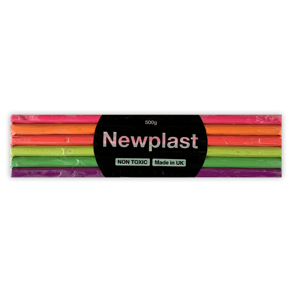 Newplast Modelling Material -Brights - 500g