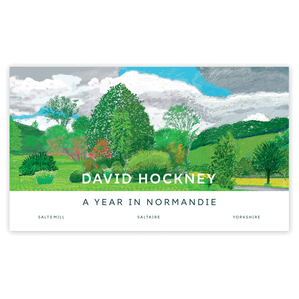 A Year in Normandie Poster by David Hockney (Trees)