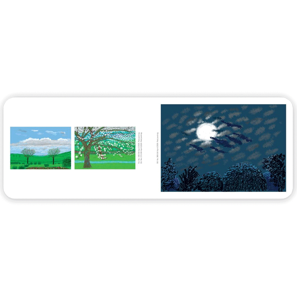 The Arrival of Spring, Normandy, 2020 by David Hockney (hardback)