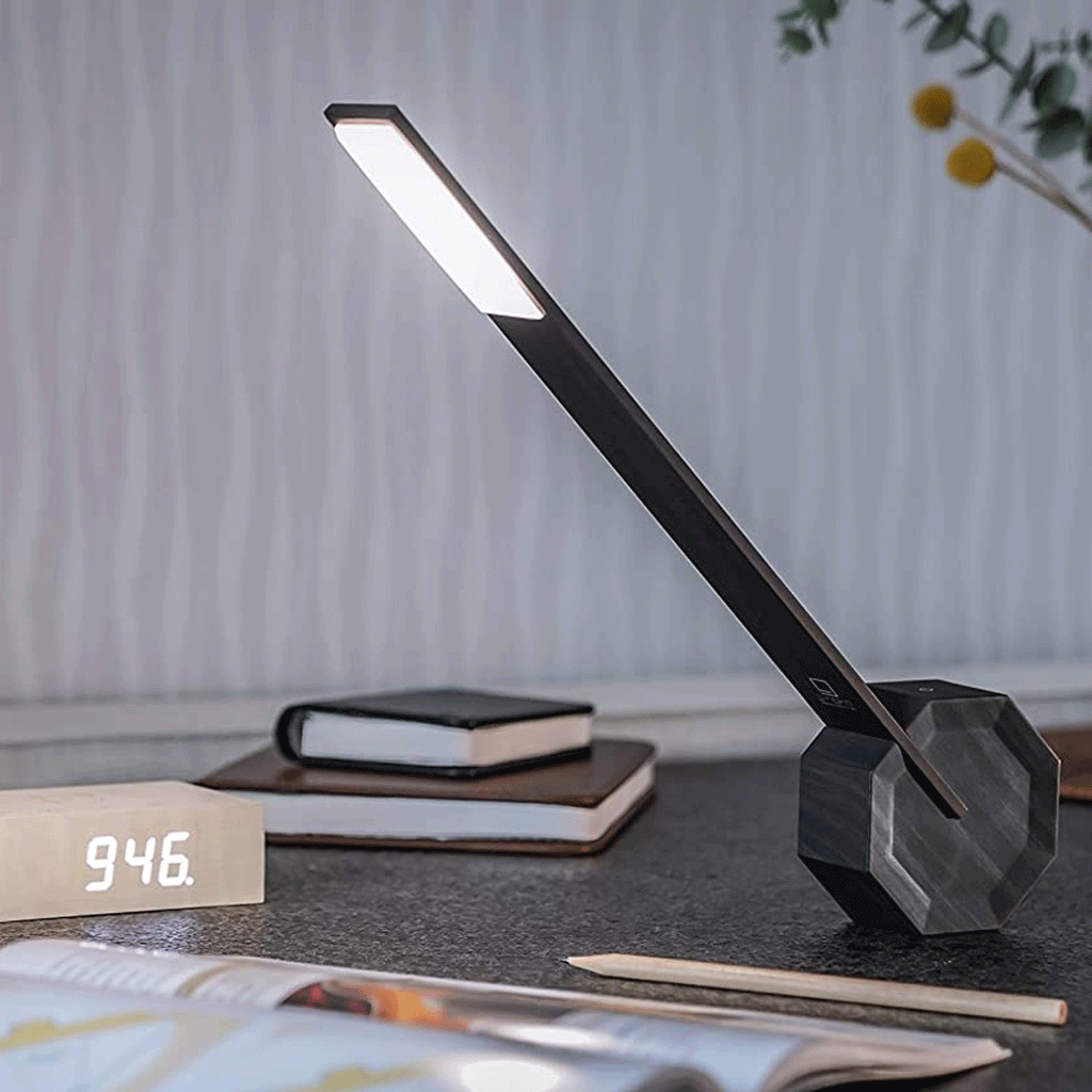 Octagon One Portable Desk Light - black - des. Paul & Natalie Sun