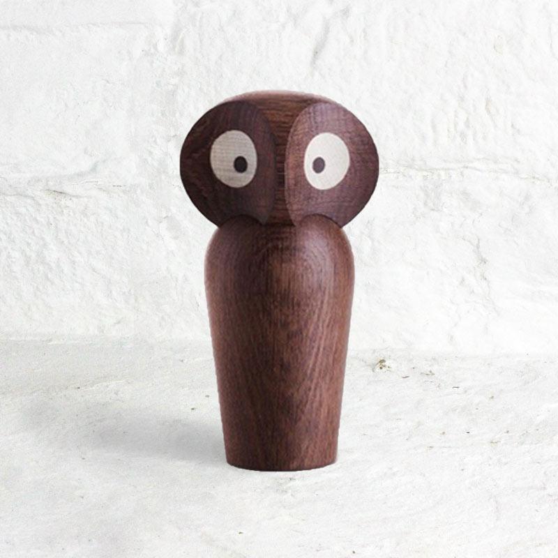 Owl by Paul Anker Hansen - Smoked Oak (Small)