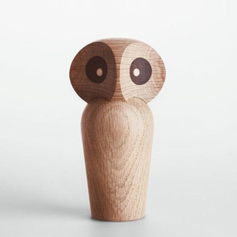 Owl by Paul Anker Hansen - Natural Oak (Large)