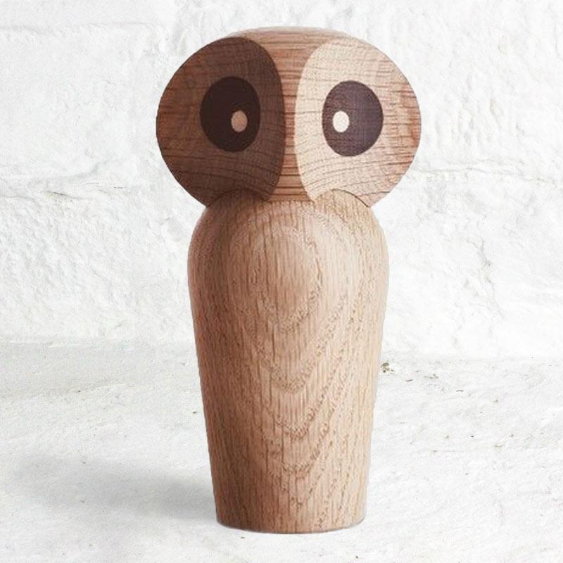 Owl by Paul Anker Hansen - Natural Oak (Large)