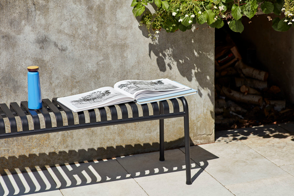 Palissade bench - Anthracite - des. Ronan & Erwan Bouroullec for Hay, 2016