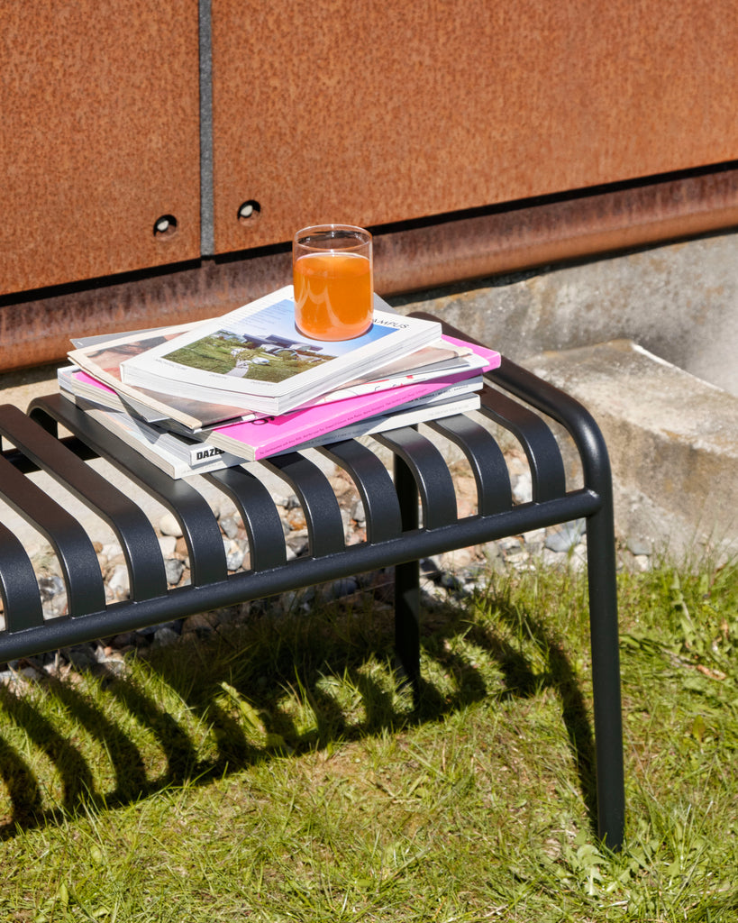 Palissade bench - Anthracite - des. Ronan & Erwan Bouroullec for Hay, 2016