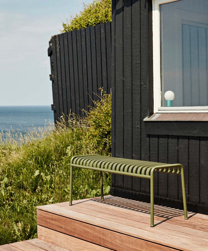 Palissade bench - Olive - des. Ronan & Erwan Bouroullec for Hay, 2016