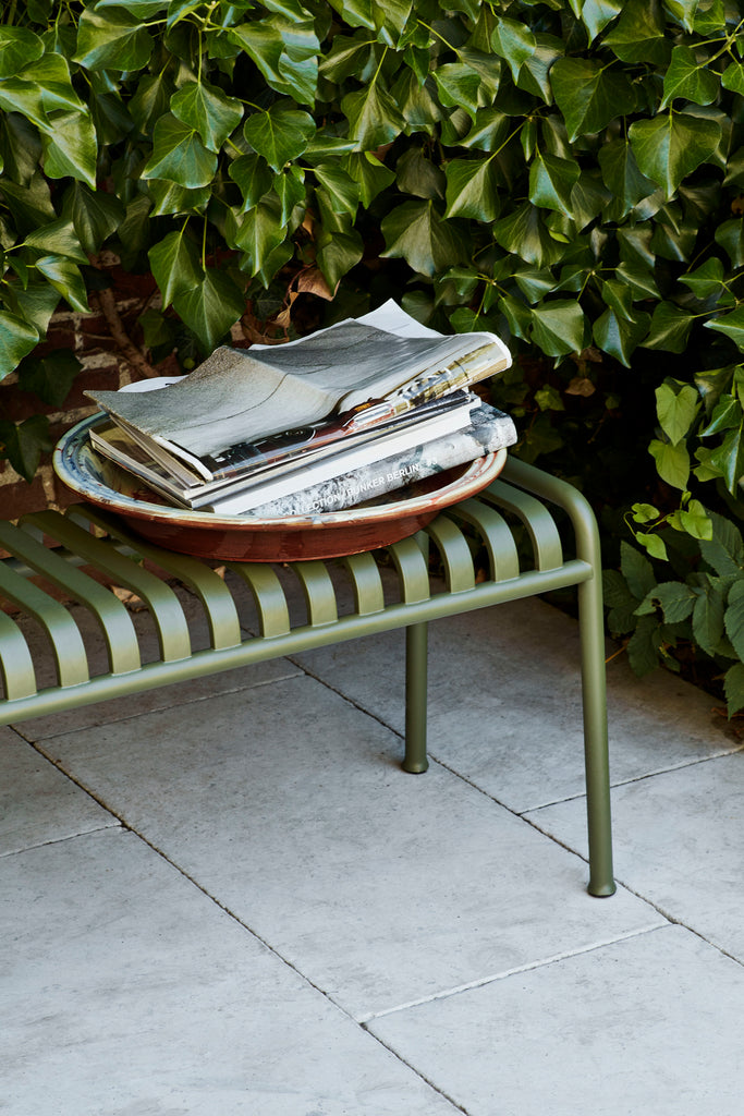 Palissade bench - Olive - des. Ronan & Erwan Bouroullec for Hay, 2016