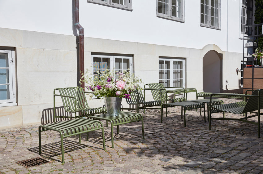 Palissade bench - Olive - des. Ronan & Erwan Bouroullec for Hay, 2016
