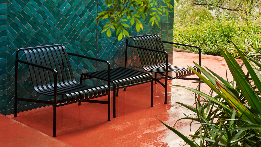 Palissade Low Lounge chair - Anthracite - des. Ronan & Erwan Bouroullec for Hay, 2016