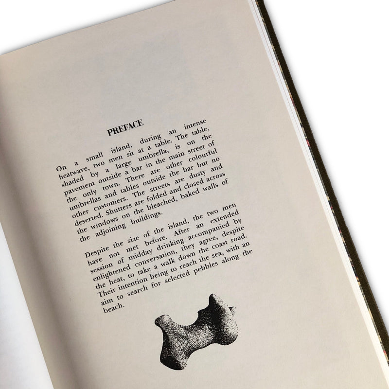 Pebbles on A Beach - signed , numbered limited edition book by Simon Palmer