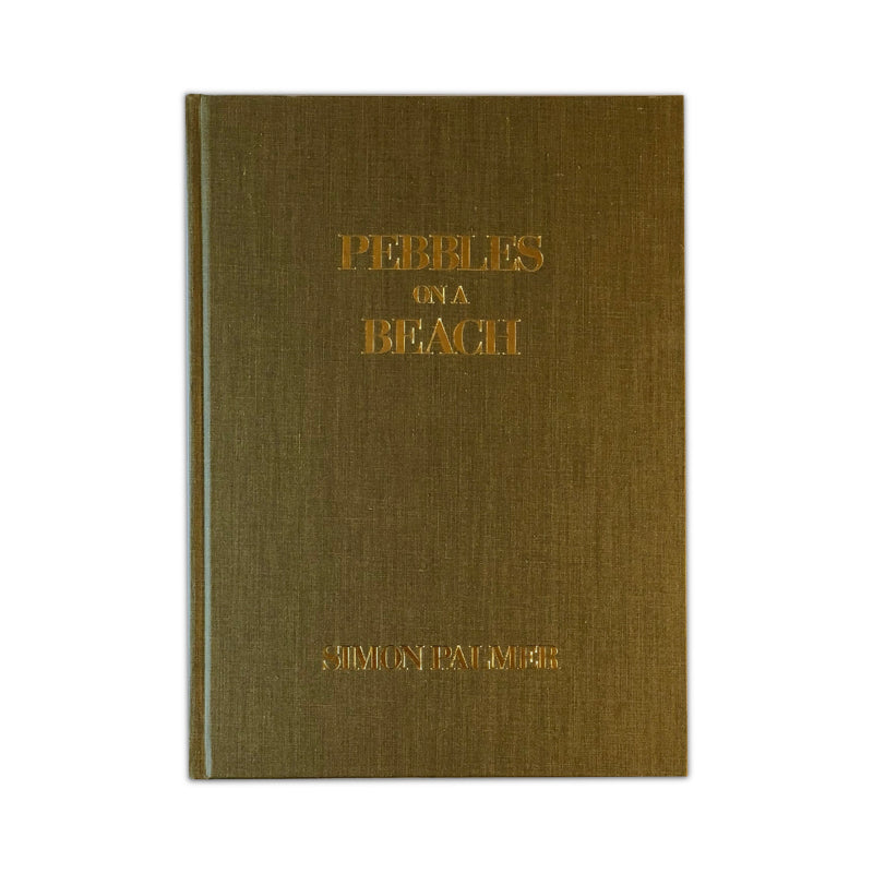 Pebbles on A Beach - signed , numbered limited edition book by Simon Palmer