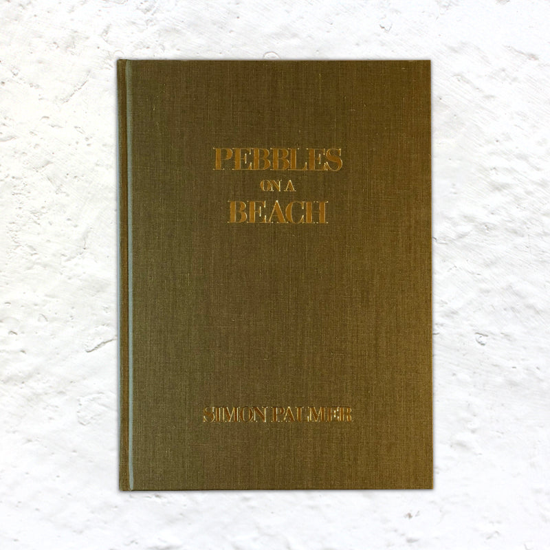 Pebbles on A Beach - signed , numbered limited edition book by Simon Palmer