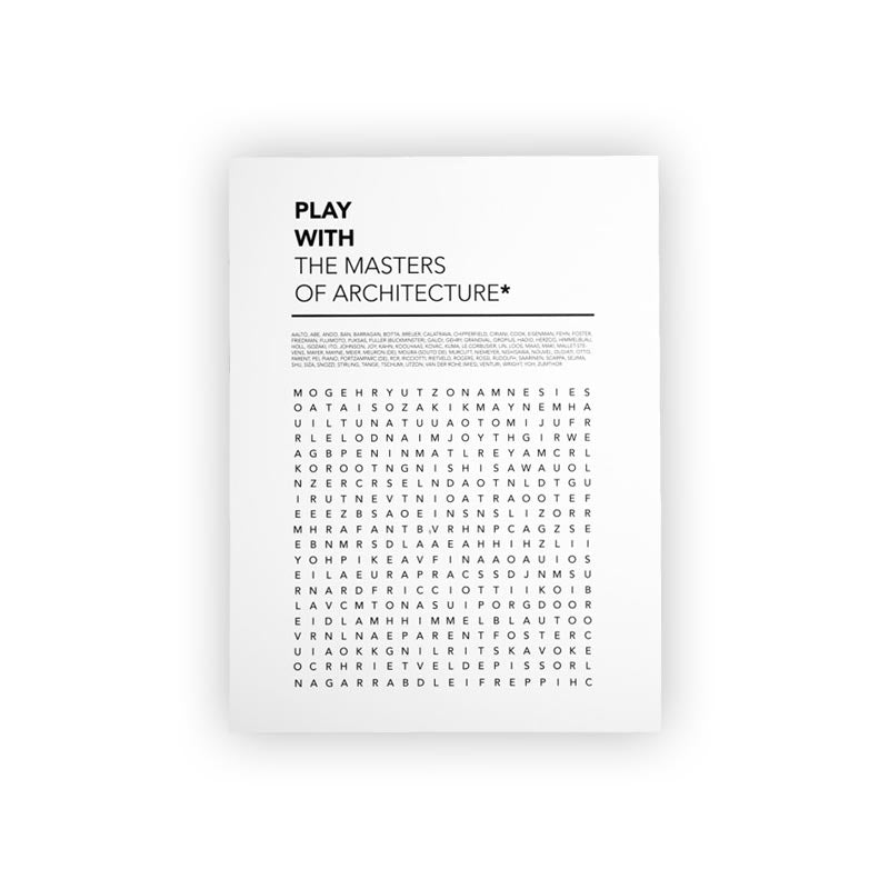 Play With The Masters of Architecture Poster