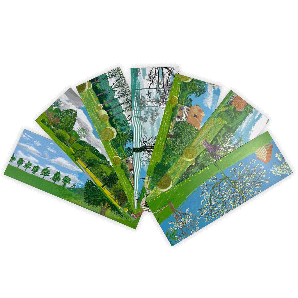 David Hockney: A Year in Normandie Postcard Collection - Pack of 14 Postcards